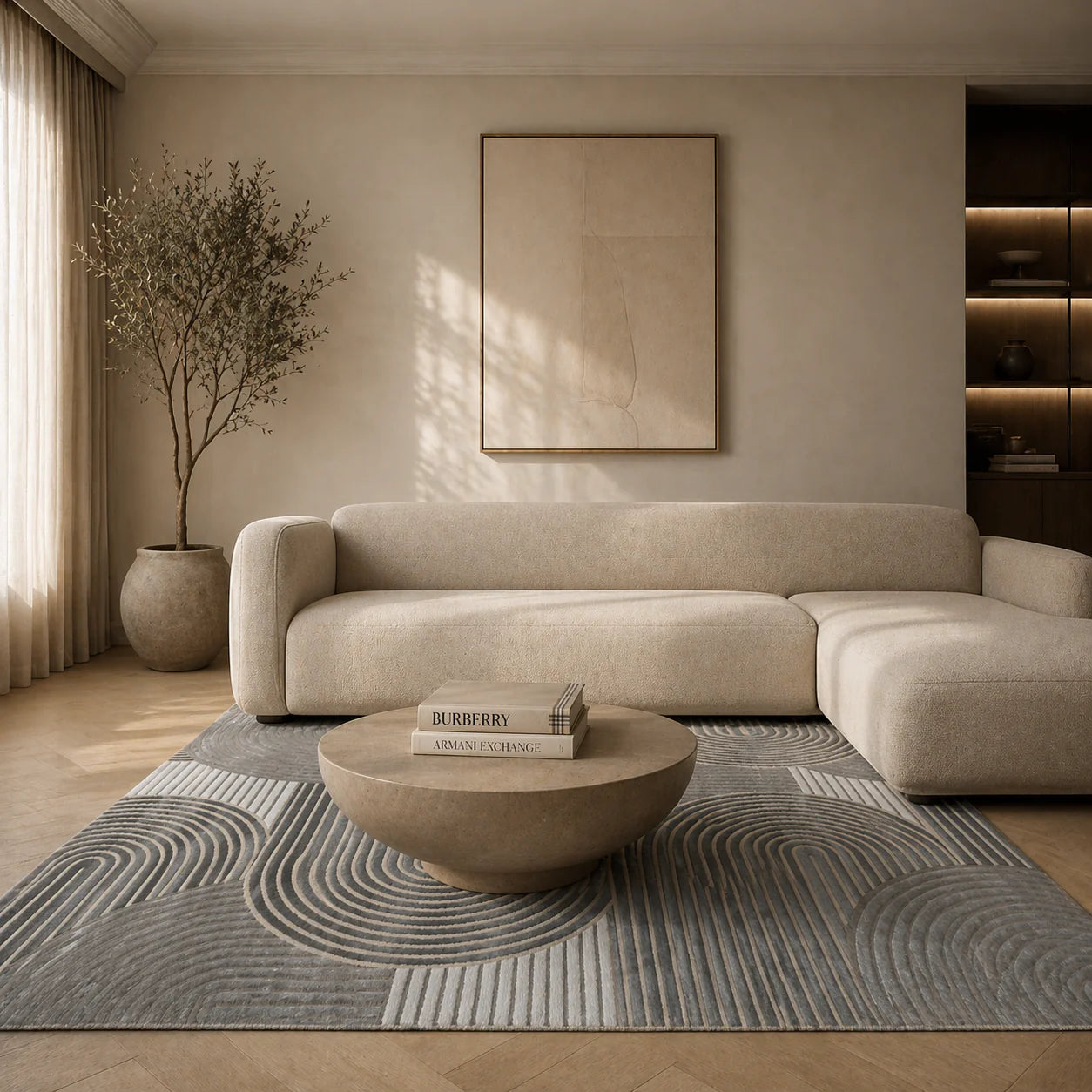 Adonis Rug 0124- Grey