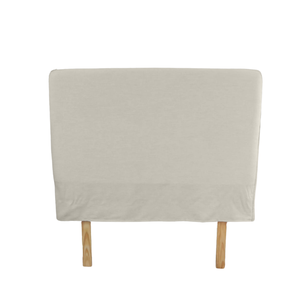 Removable slipcover headboard, perfect for easy style updates in the bedroom.