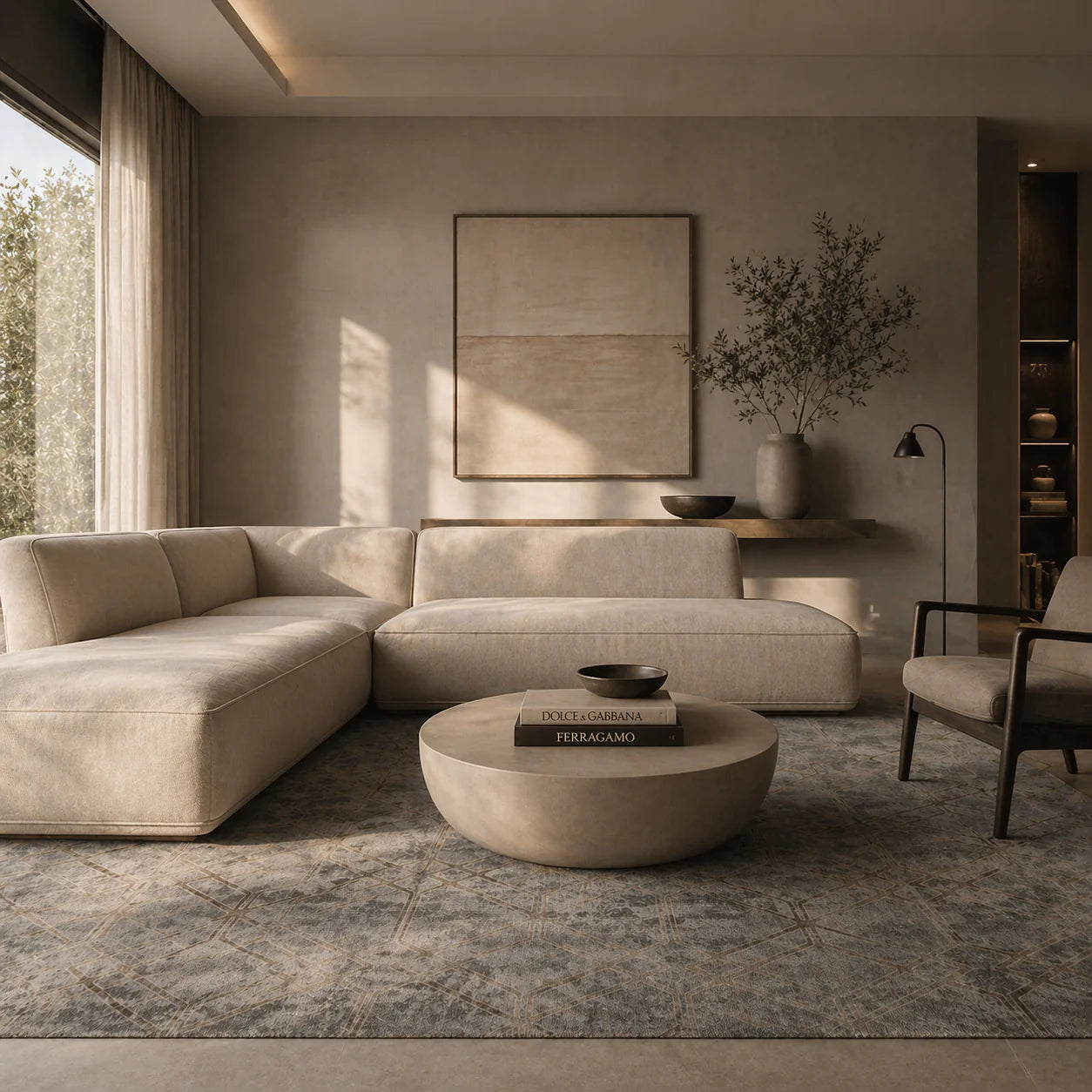 Metis rug 16135A- Grey/ Beige