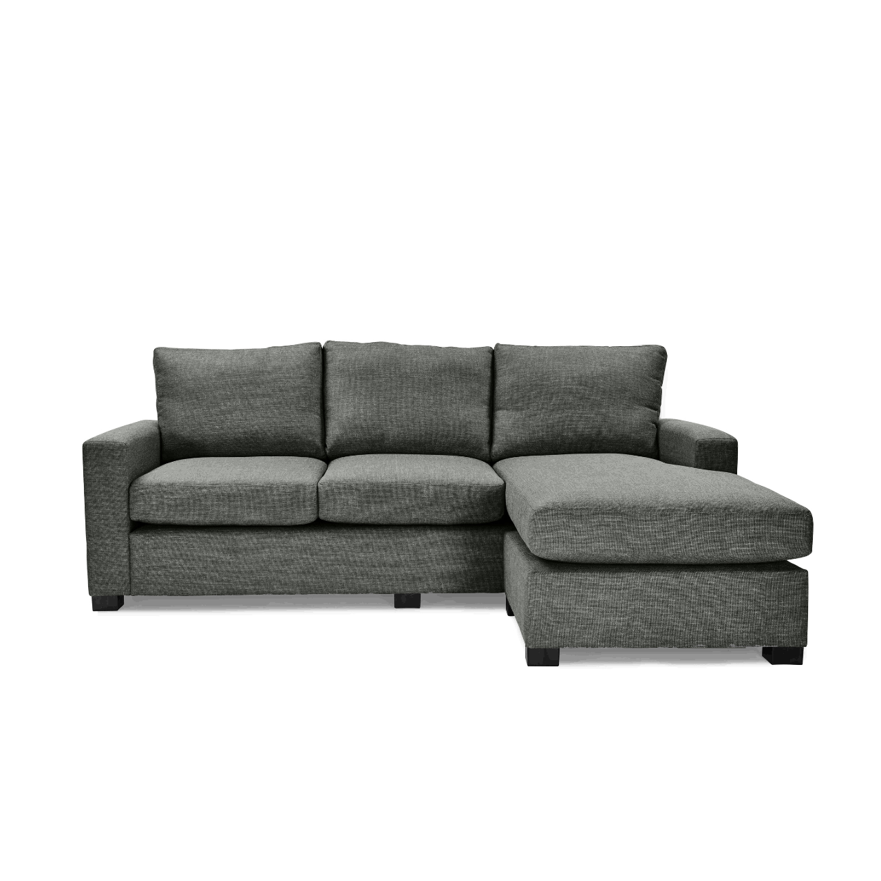 Modular Mexico L-Shape Daybed with a Universal Daybed, perfect for customizable living spaces shown at Right hand view.