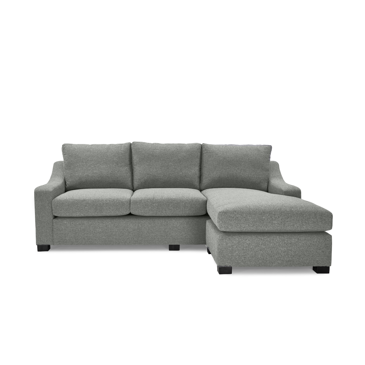 Modern Miami L-Shaped Daybed, customizable in various fabrics and colours.