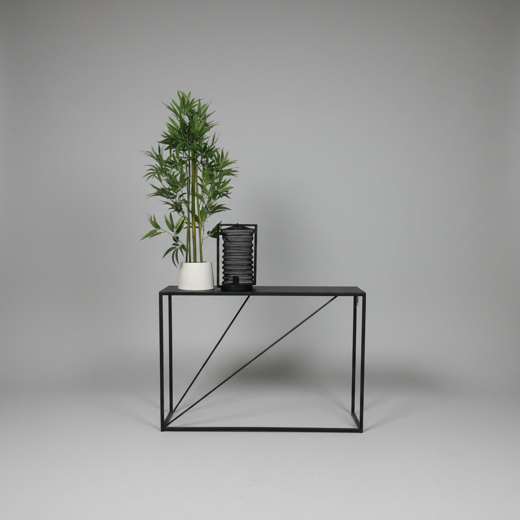 Sunshine Server from the designer range in black epoxy steel.