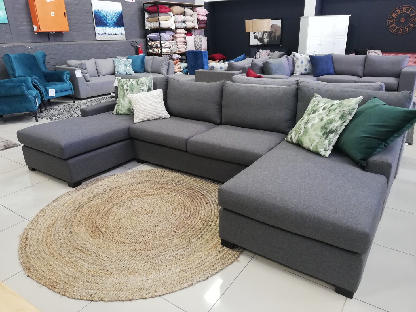 Casey L shape Modular Couch