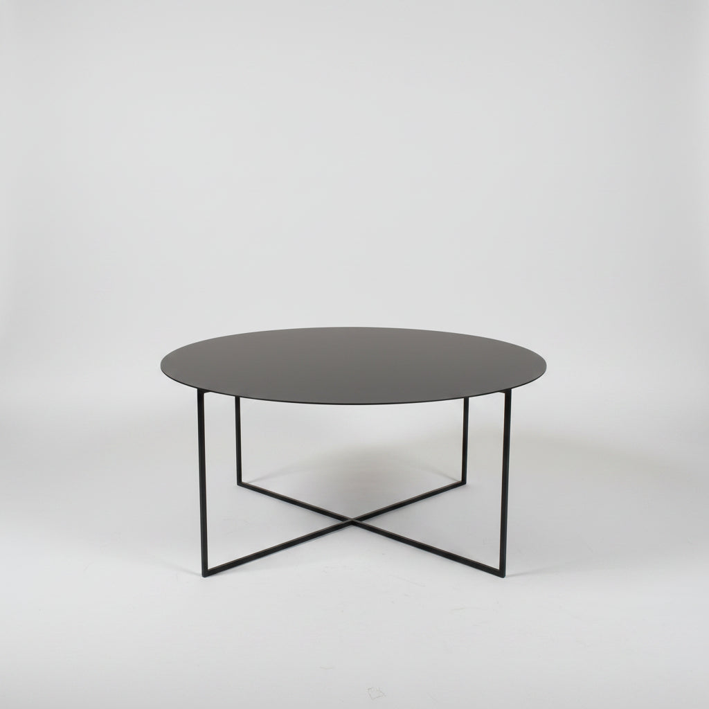 Rodi Black steel coffee table Bellvile Furniture