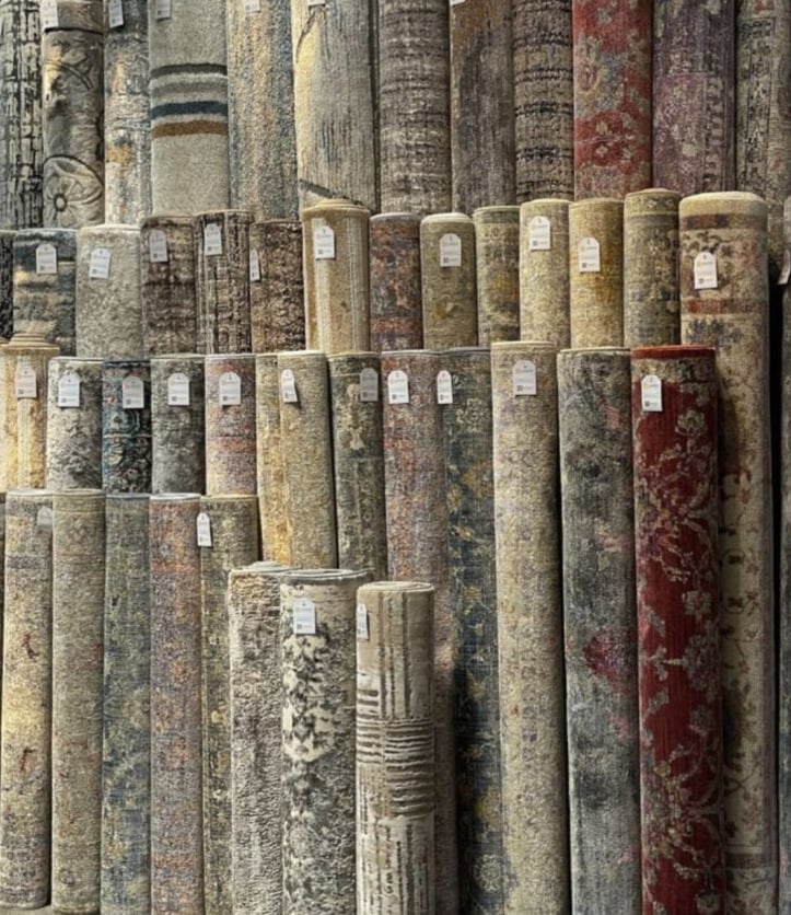 Wide selection of rugs in store