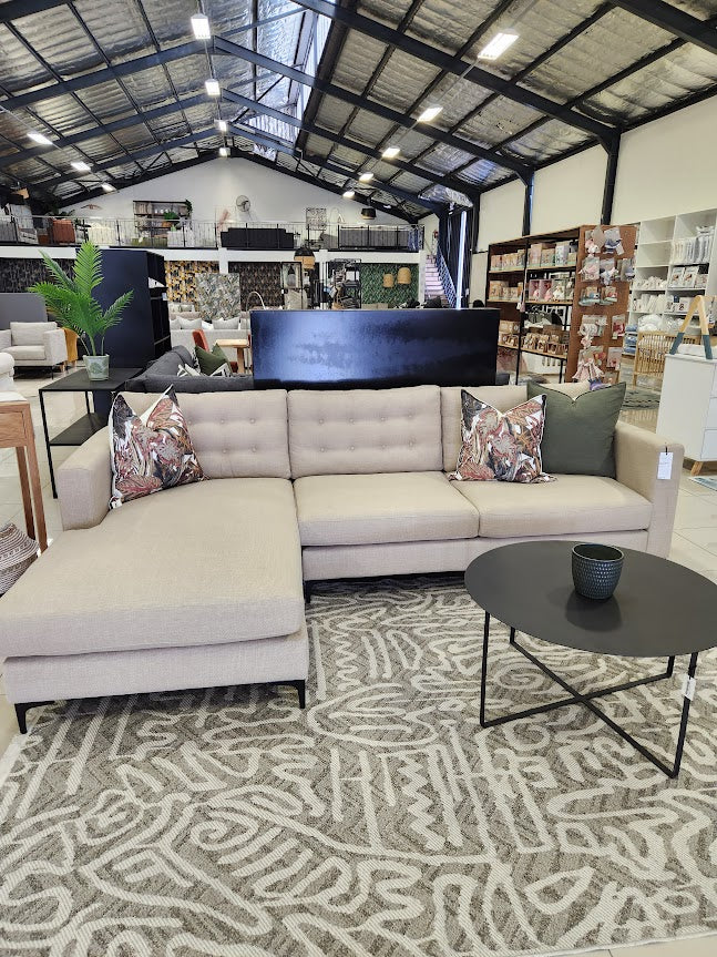 Lisa L shape daybed for a Corner in the house