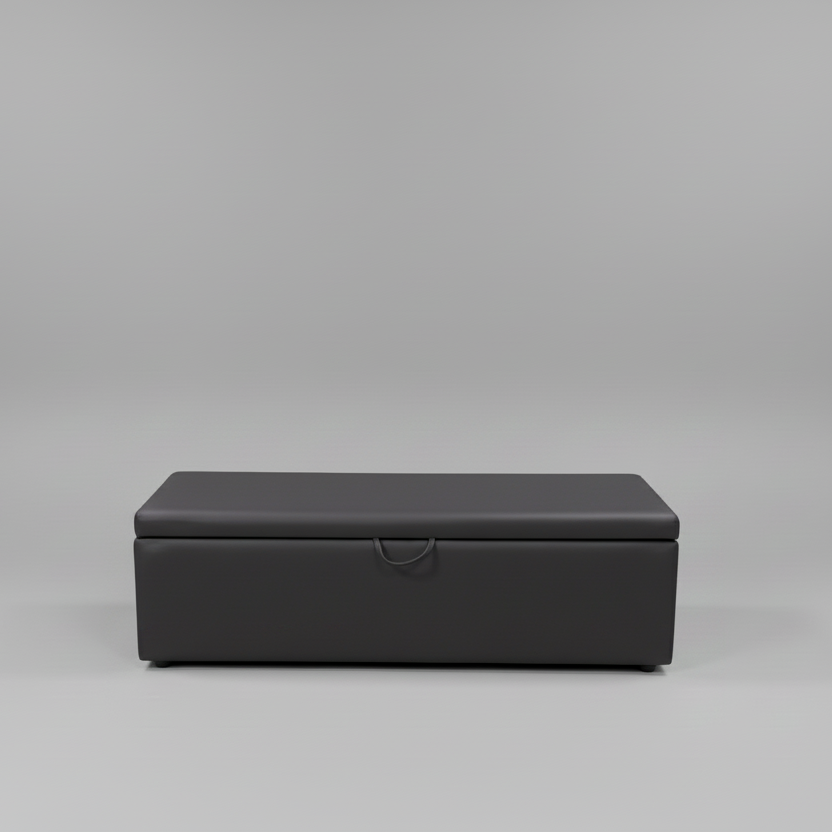 Plain Storage Ottoman
