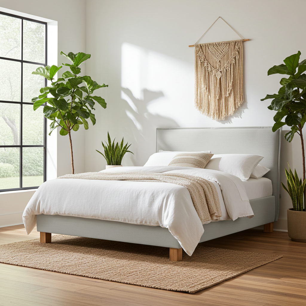 California Upholstered Bed