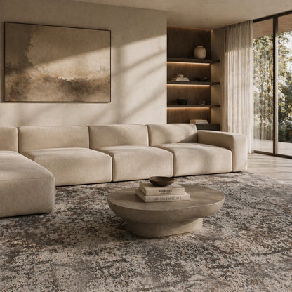 Aether Rug 21170A- Dark Grey