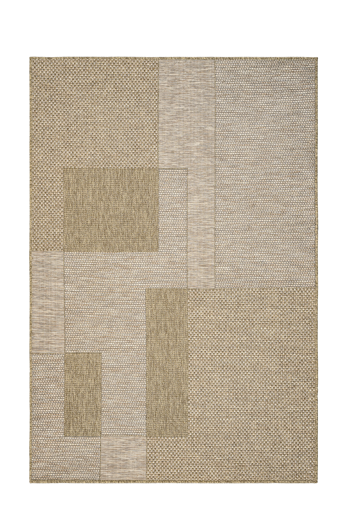Beige indoor outdoor rug in various sizes