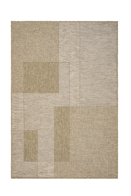 Beige indoor outdoor rug in various sizes