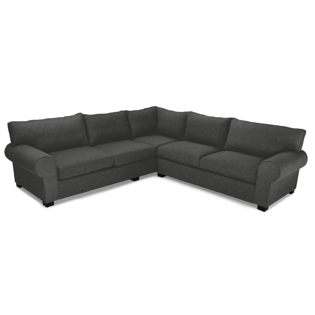 Anne L-Shaped Corner Couch with elegant design, offering spacious and comfortable seating.