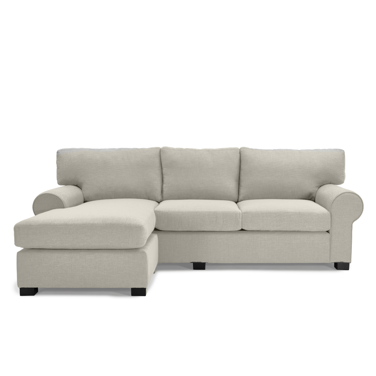 Classic Anna L-Shaped Daybed Couch, offering ample seating and timeless elegance.