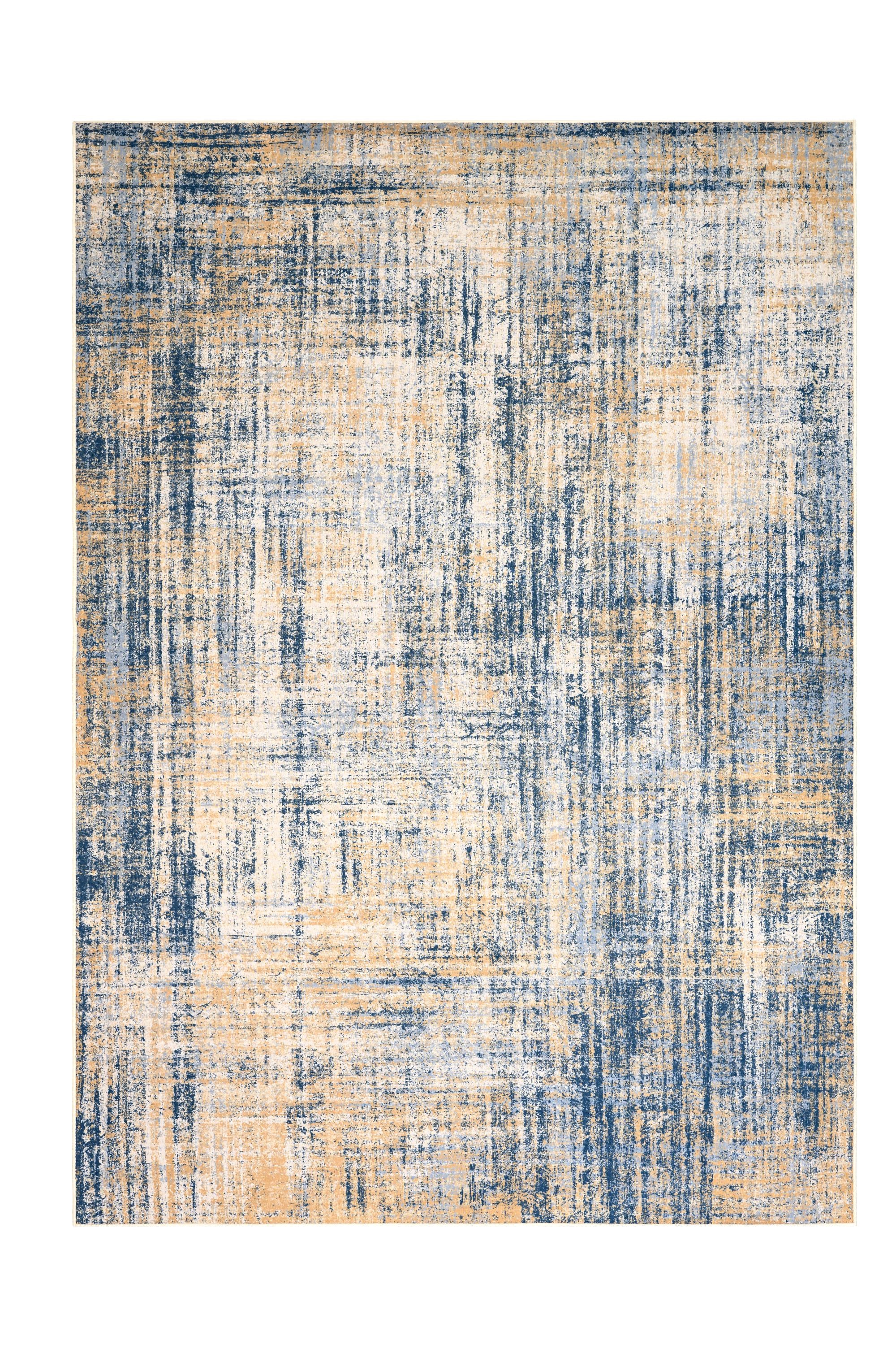 Last Rug Trendy Antique Rug Collection – Printed Polyester Rugs, Non-Slip ...