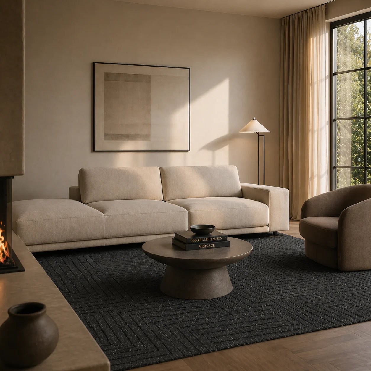 Apollo Rug 0024- Antracite