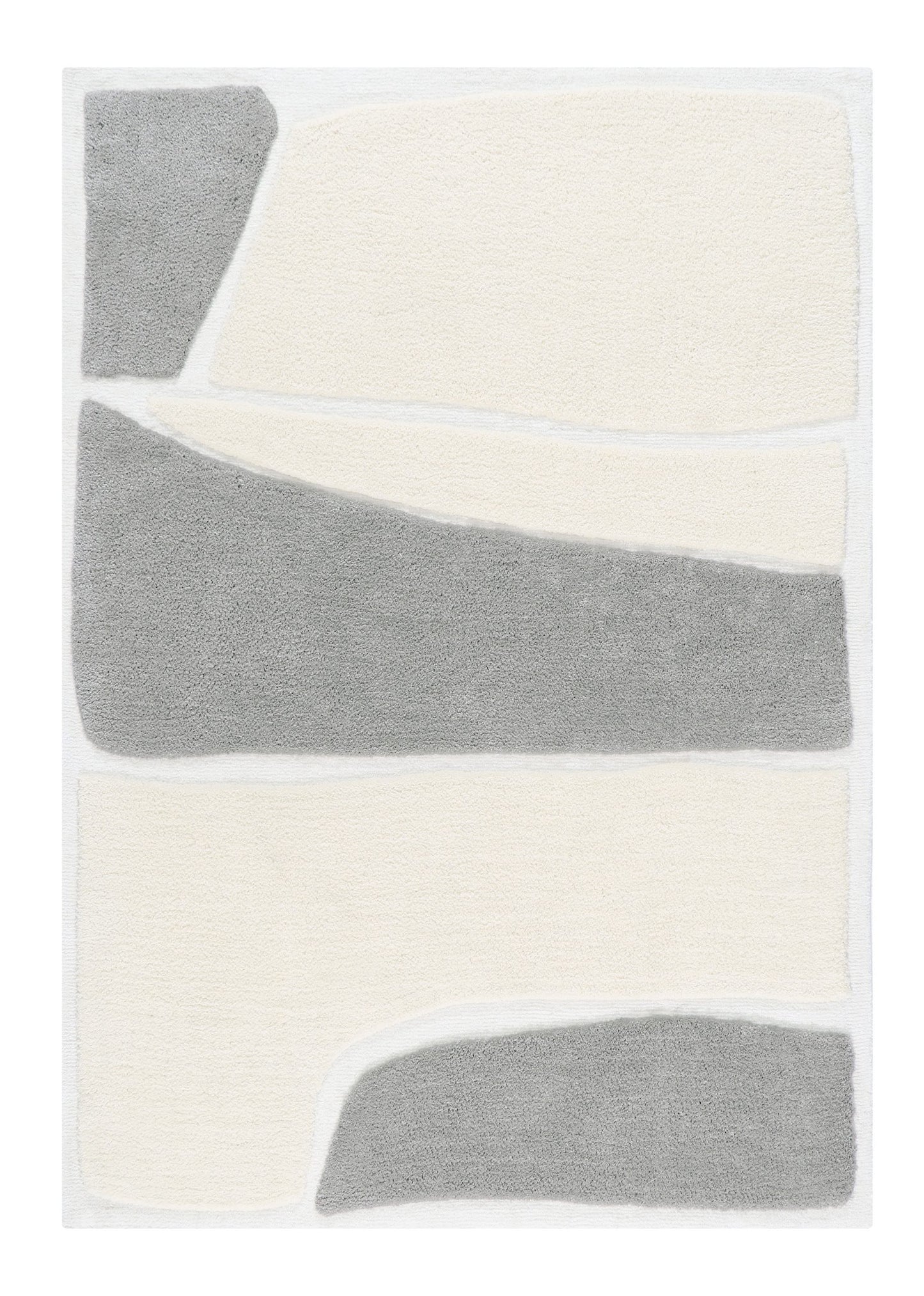 Christy Haze light-grey textured area rug