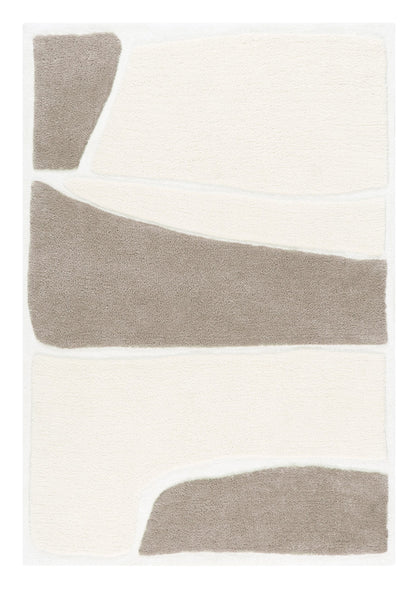 Christy Pumice soft-grey textured area rug