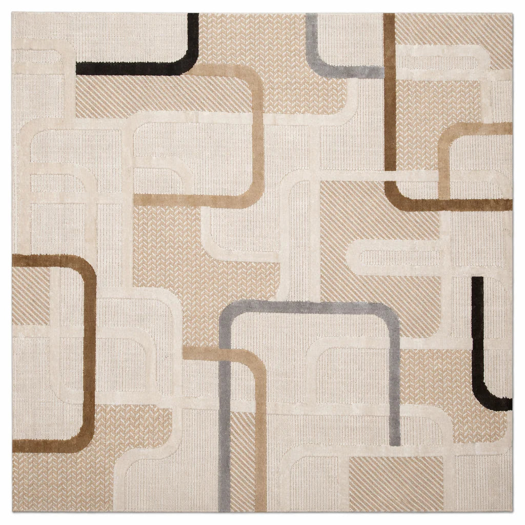 Ciro Rug 31592- Cream/ Cream