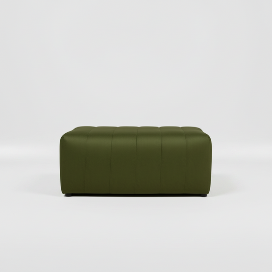 Trout Fluted Ottoman