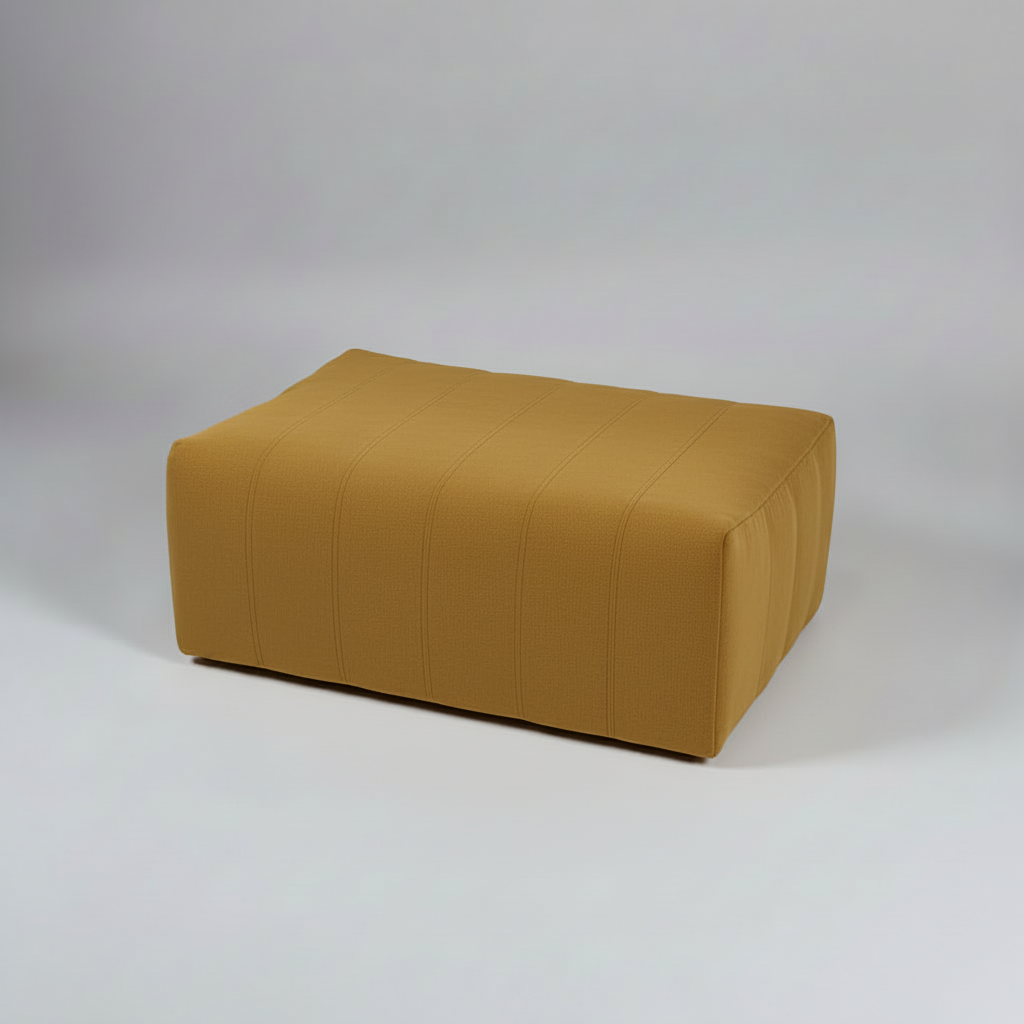 Trout Fluted Ottoman