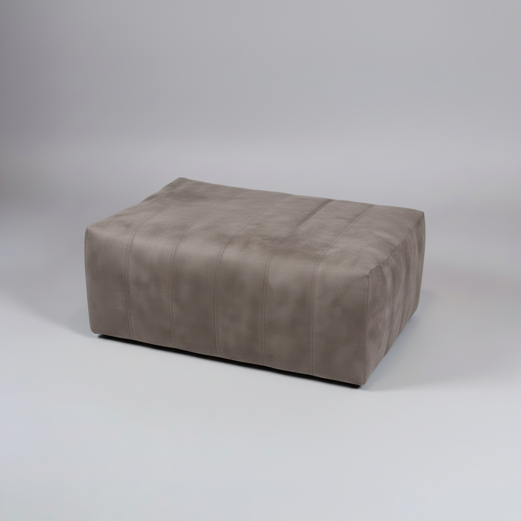 Trout Fluted Ottoman