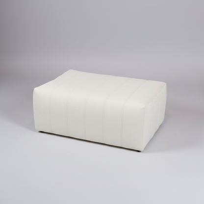 Trout Fluted Ottoman