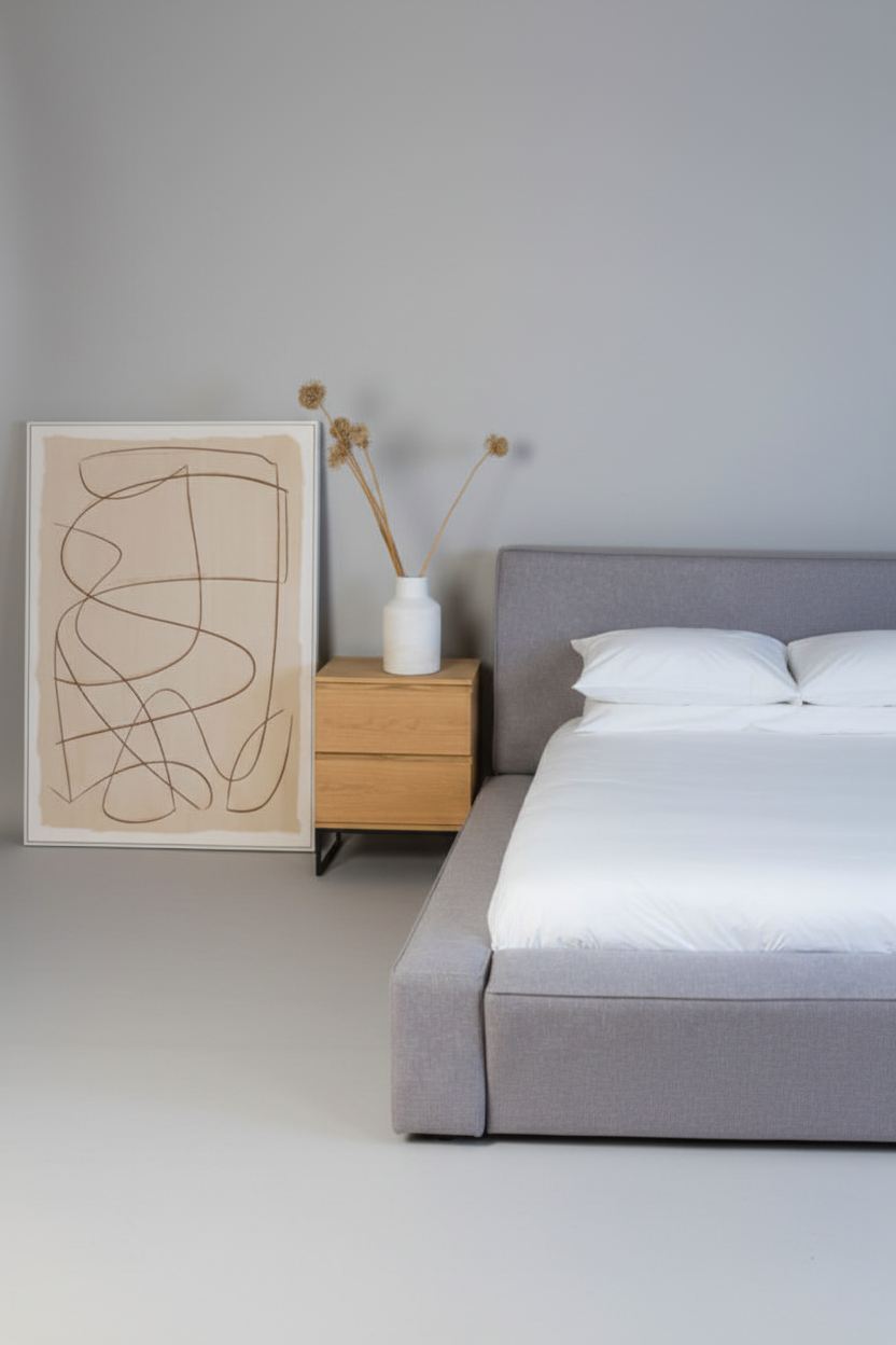 Bold Upholstered bed