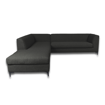 Large Davis L-Shaped Daybed Couch with modern design, ideal for family gatherings.
