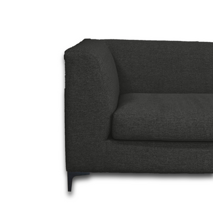 Customizable Davis L-Shaped Daybed Couch, available in various fabrics and colours.