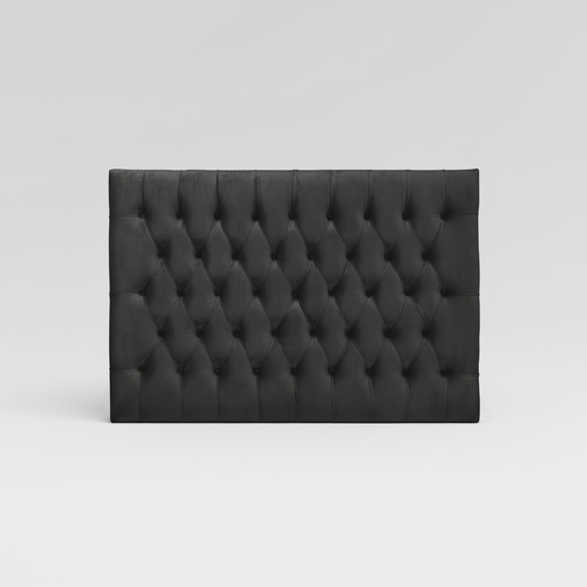 Deep Button Headboard with elegant tufting, perfect for adding luxury to any bedroom.