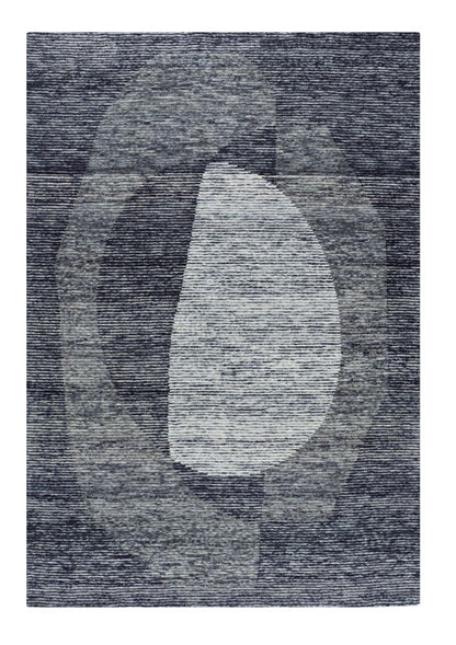 Equinox Storm grey abstract area rug