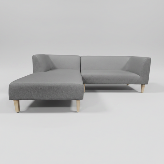  Modern sofa with fixed seating, the Ella Daybed is perfect for stylish, functional living spaces.