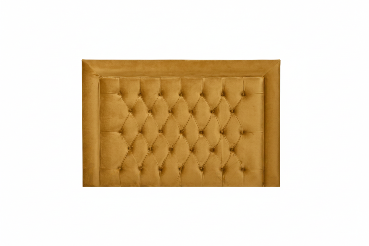 Framed Deep button headboard