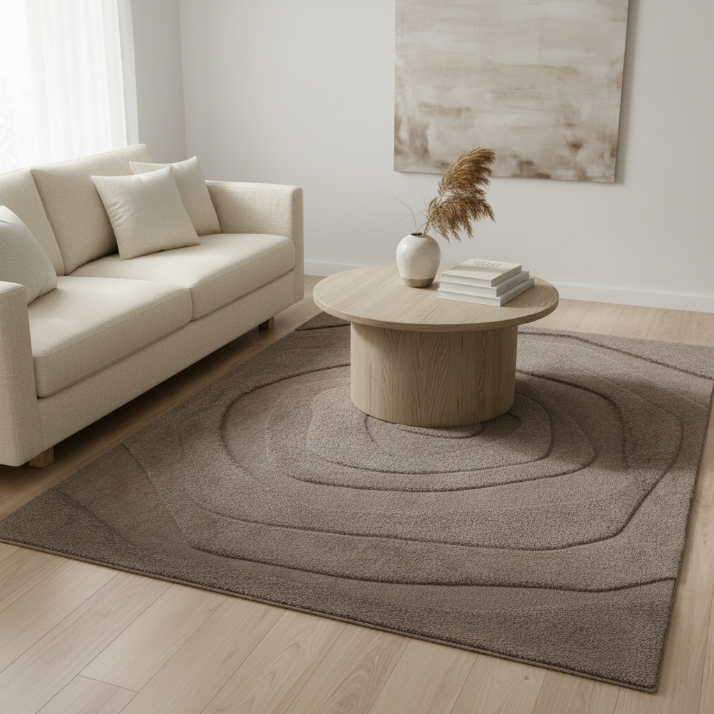 Helix Rug - Sepia