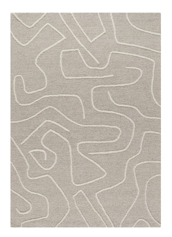 Helsinki Sand Castle sandy-beige area rug