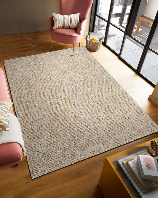 Hunter Dijon mustard-gold area rug