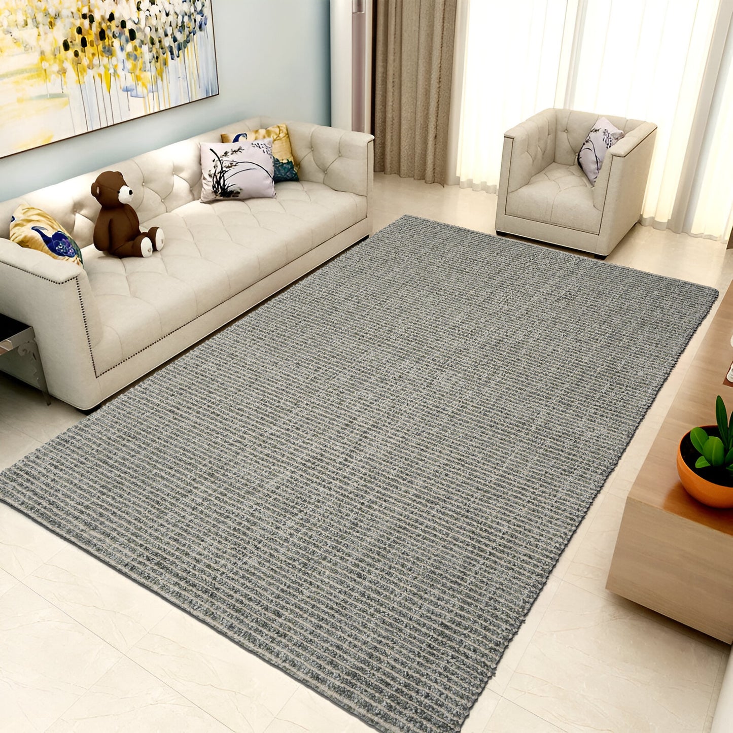 Hunter Fresh Moss green area rug