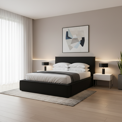 Luka Upholsterd Bed Set