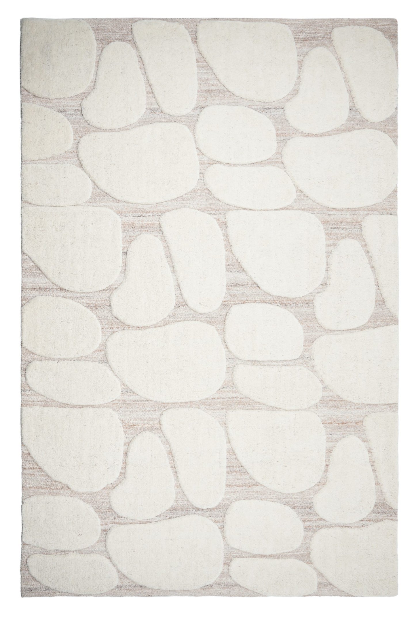 Mahe Sand Castle beige coastal area rug