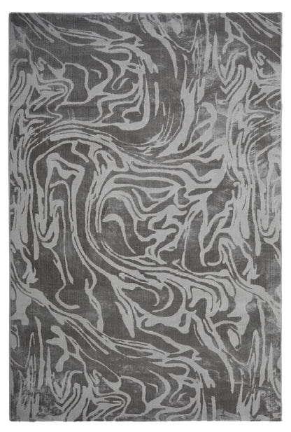 Merapi Fog light-grey area rug