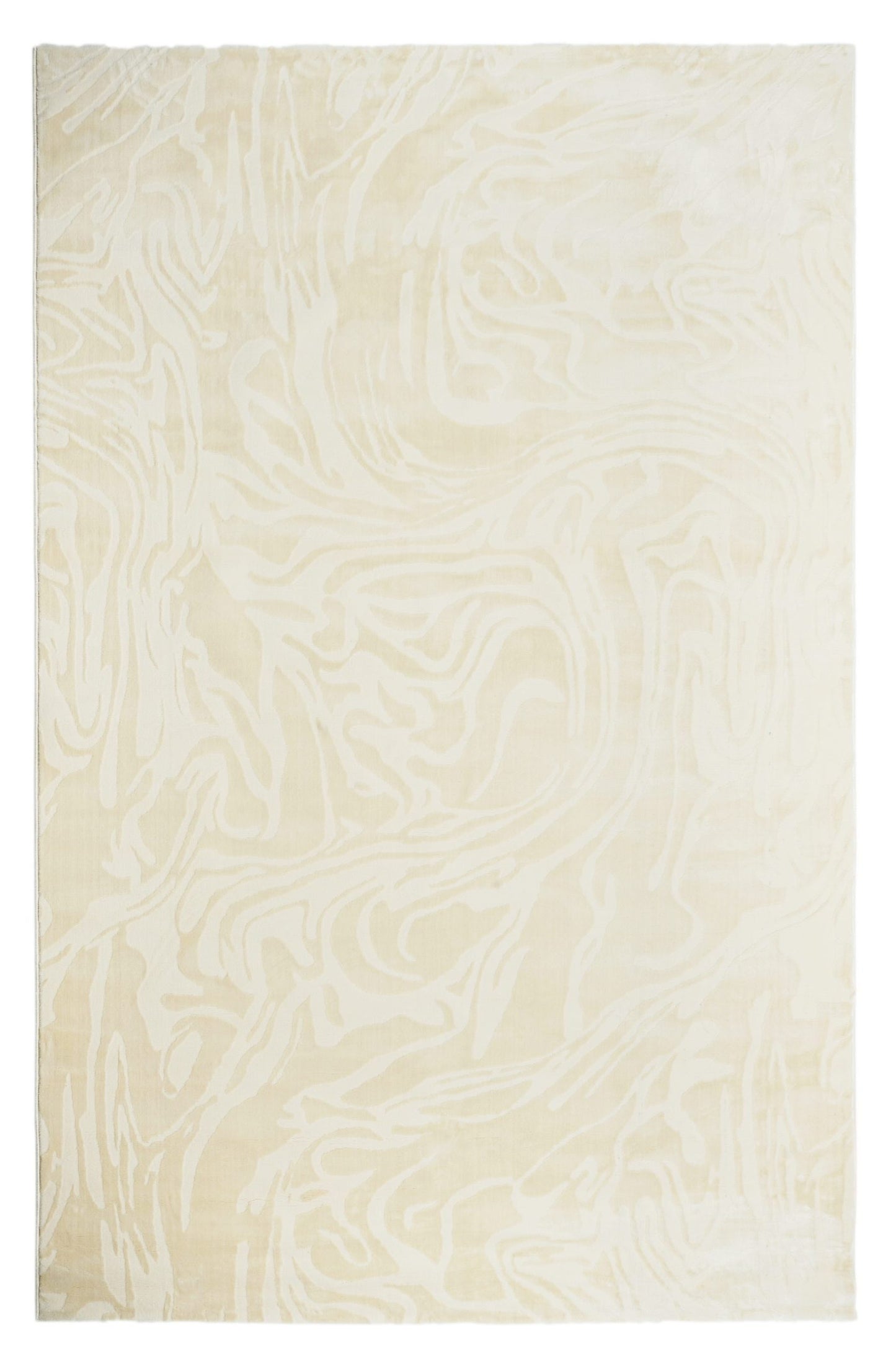 Merapi Pearl pearl-white area rug