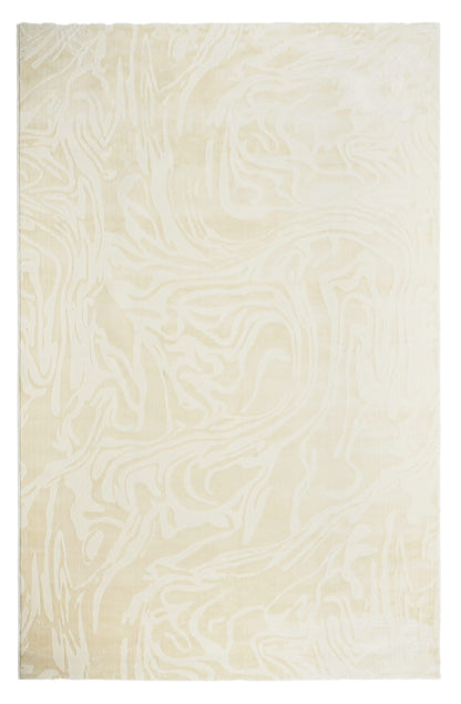 Merapi Pearl pearl-white area rug