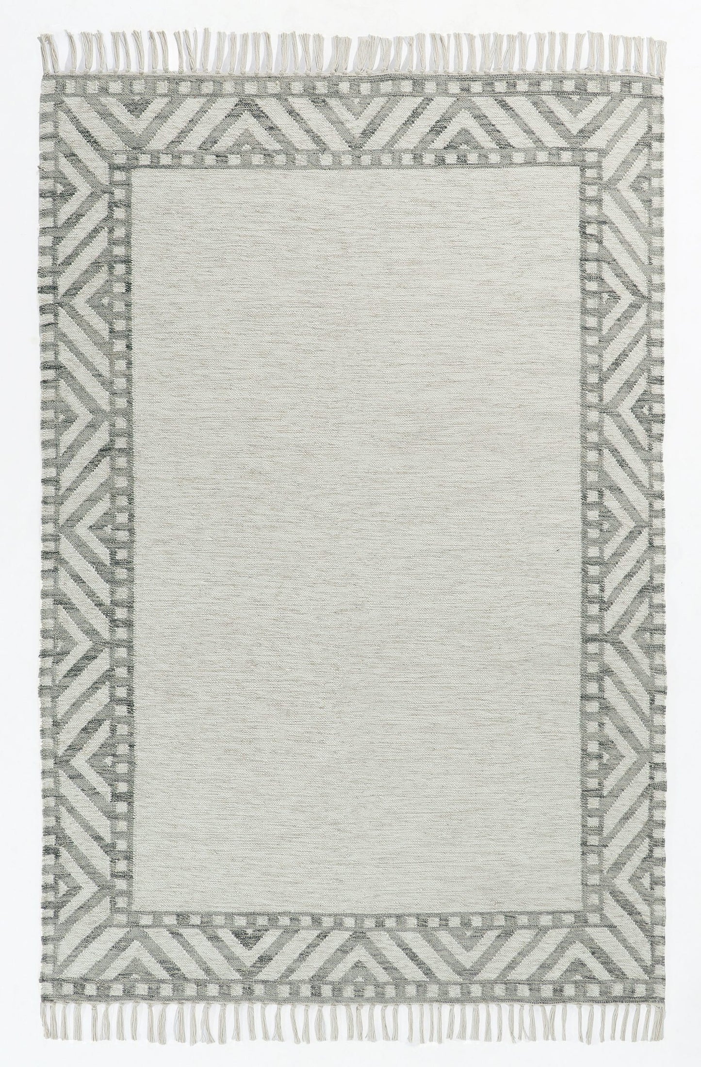 Mesa Pumice textured grey area rug
