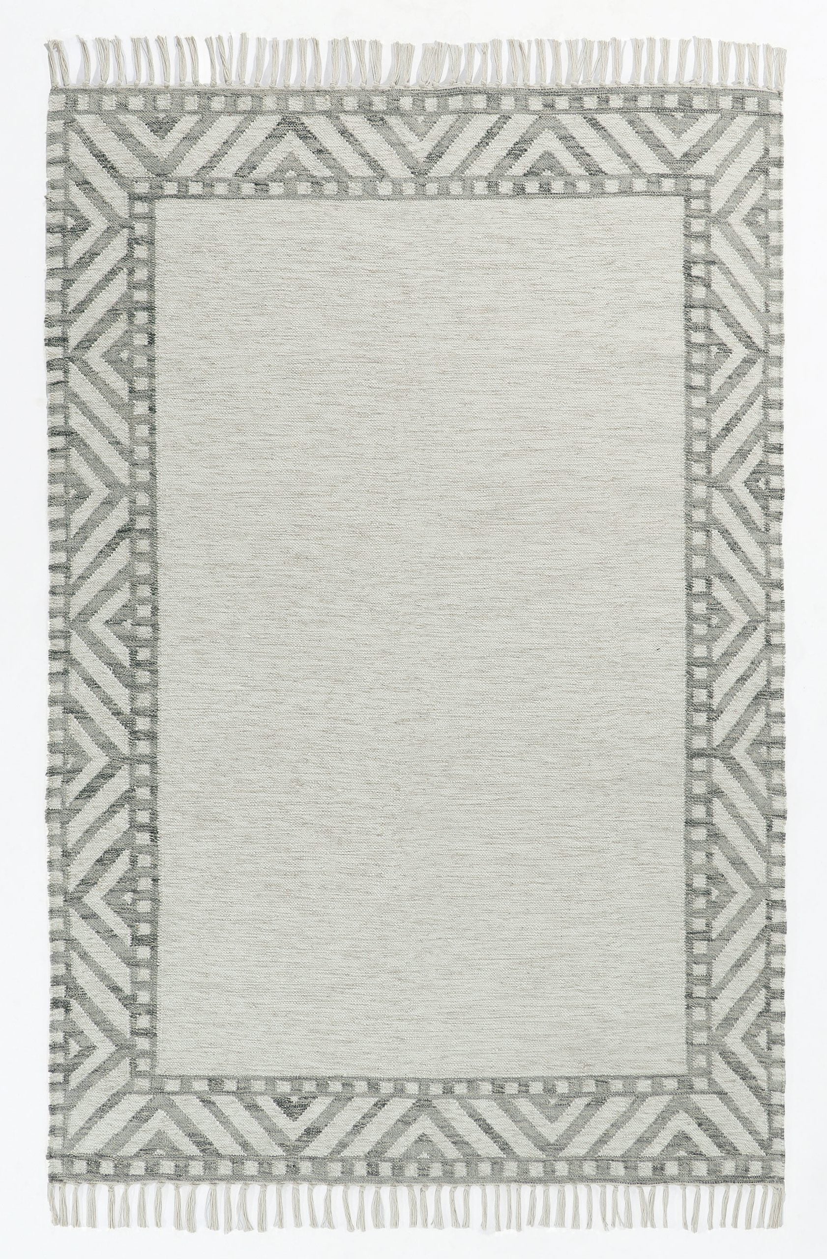 Mesa Pumice textured grey area rug