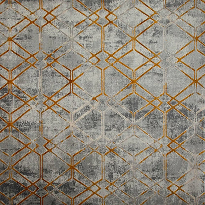 Metis Rug 16135A- Grey/ Yellow