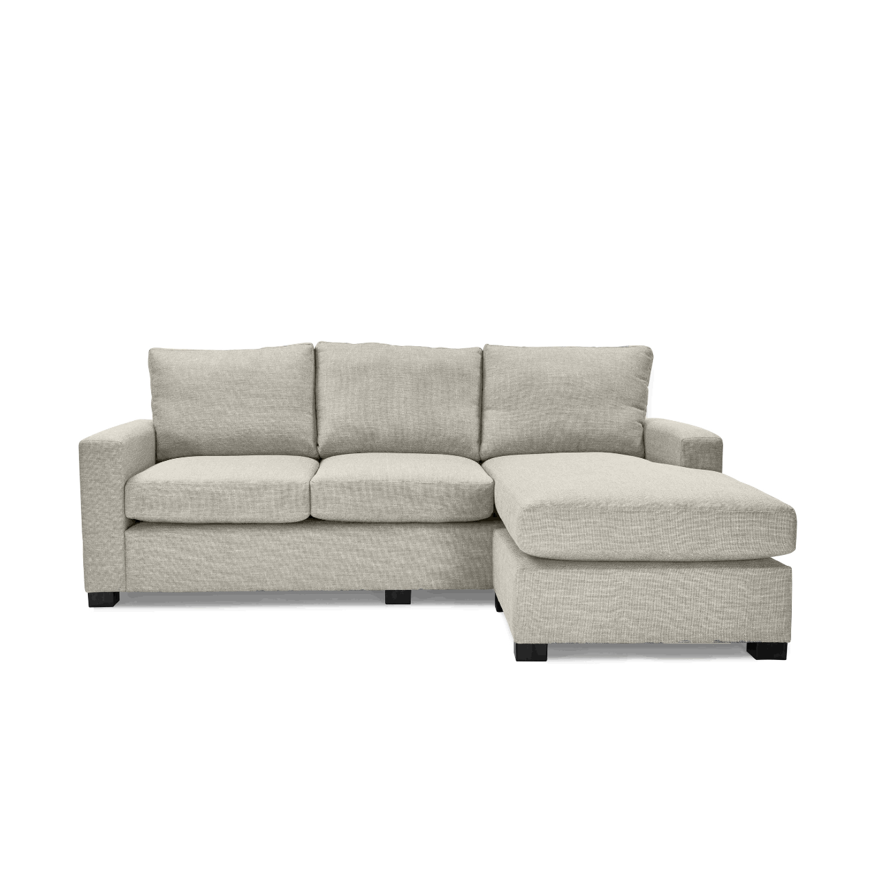 Mexico L-Shape Daybed with Universal Daybed, offering versatile and flexible seating options from Right hand view.