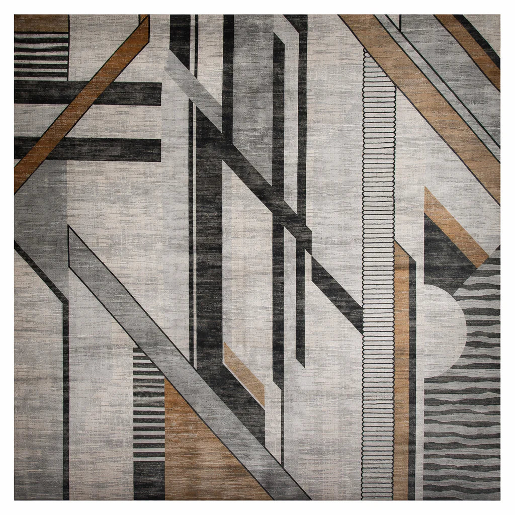 Nyx rug 21095A- Cream/ Dark Grey