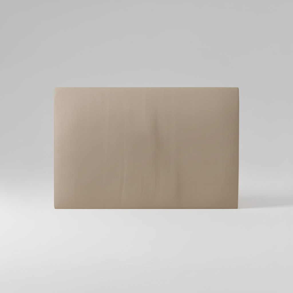 Black rectangular object on a gray background