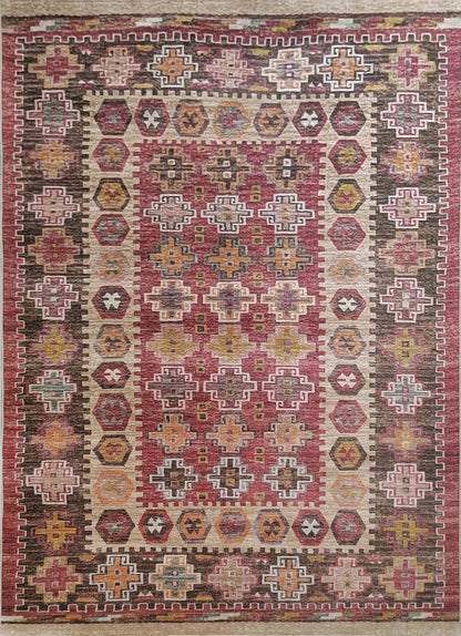 Red revival rug For office and Home use - Bellville Furniture