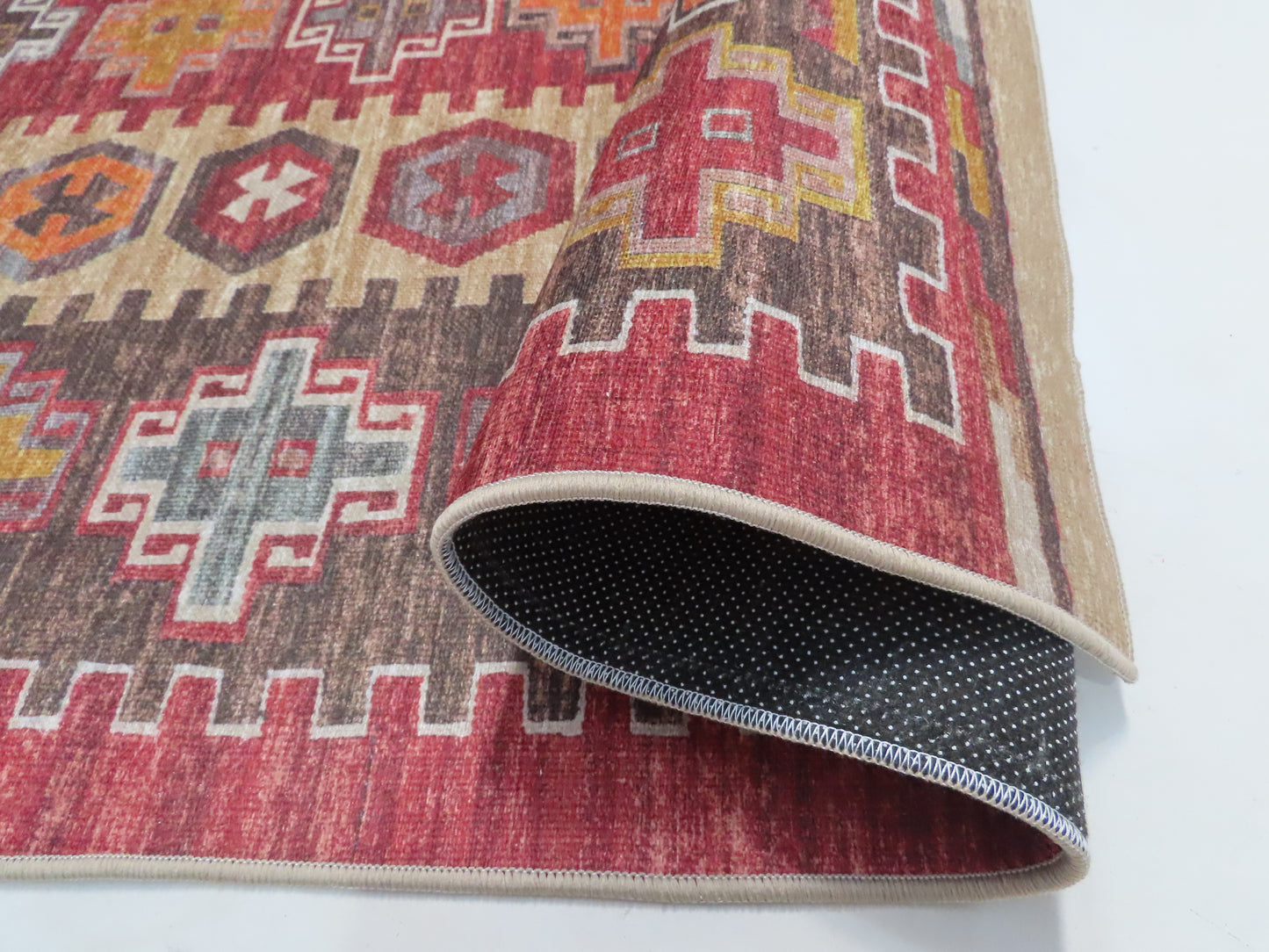 Red revival rug For office and Home use - Bellville Furniture